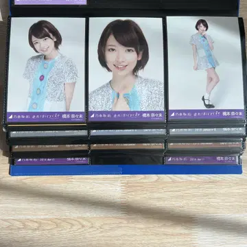 노기자카 나나미 하야시 달리자! 자전거 컴프 브로마이드