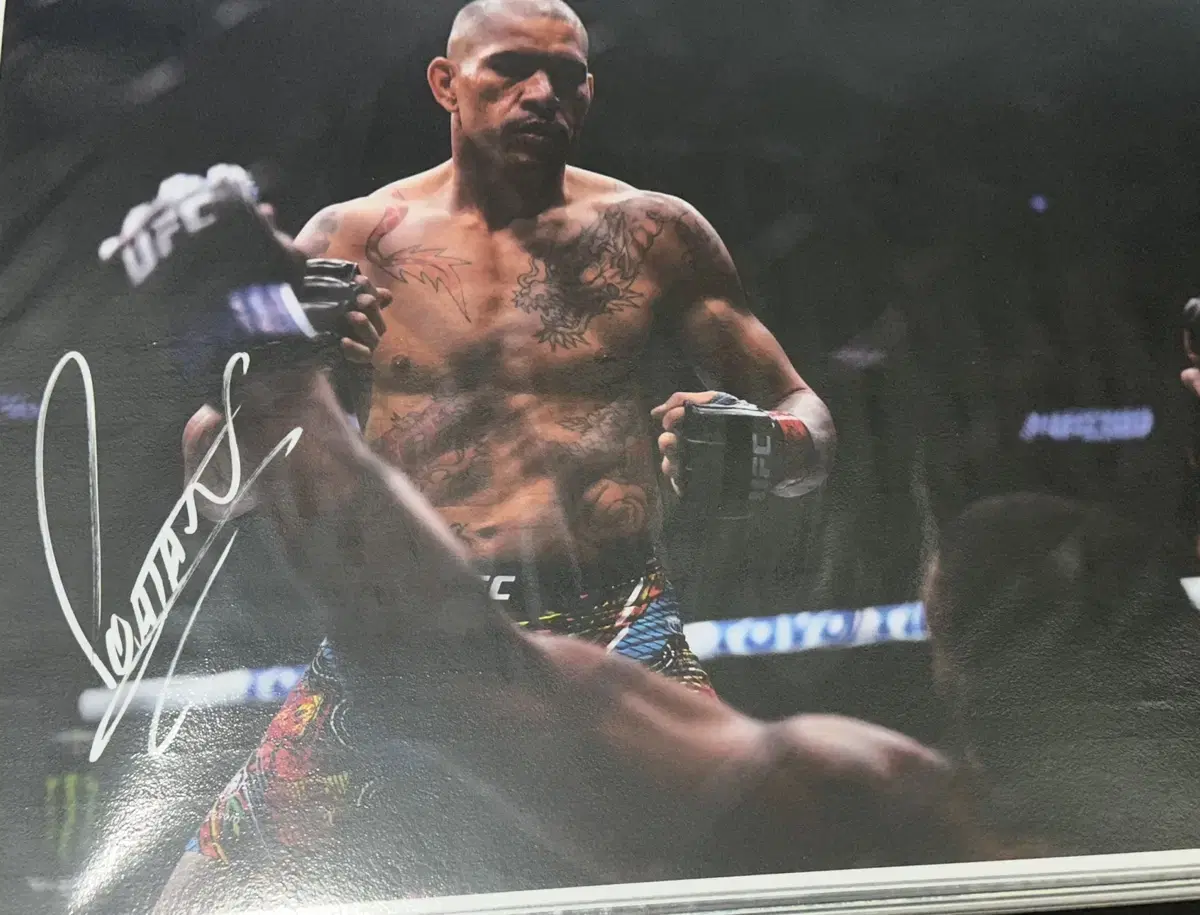 알렉스 페레이라 ufc 친필 싸인 사인 포토 a3