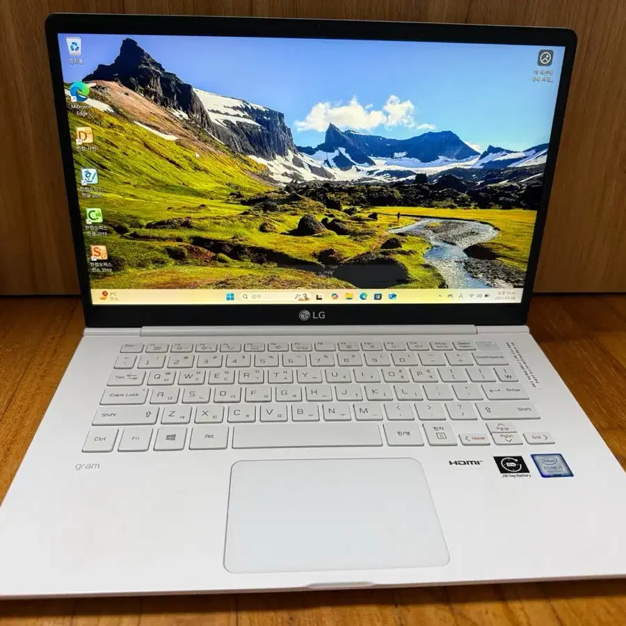 노트북 그램 엘지 14인치 14ZB990 i7 16G 256G