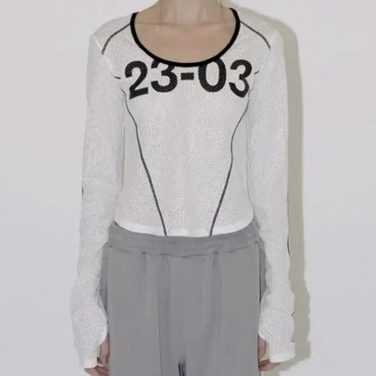 DIGITAL MESH JERSEY TEE Long Sleeve MESH JERSEY TEE