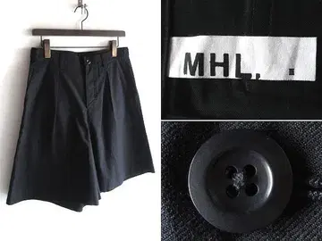 MHL. 마가렛 호웰 울 코튼 턱 숏팬츠 3