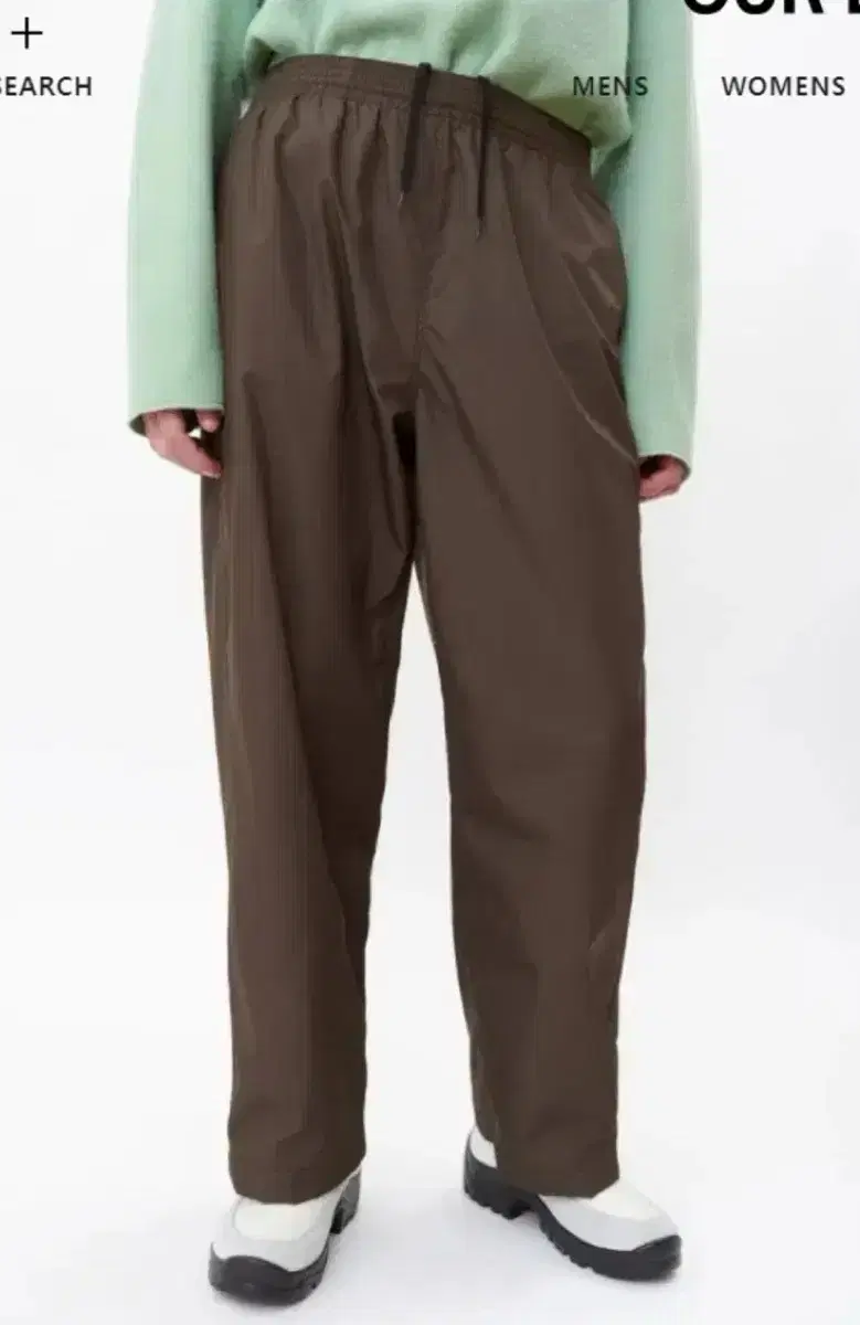 아워레가시 리듀스드 팬츠 brown 46size