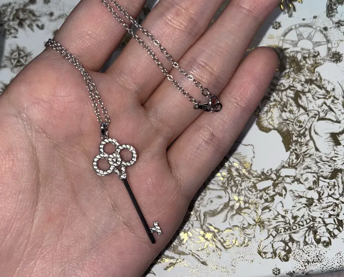 Tiffany Crown Key 14k Custom Necklace