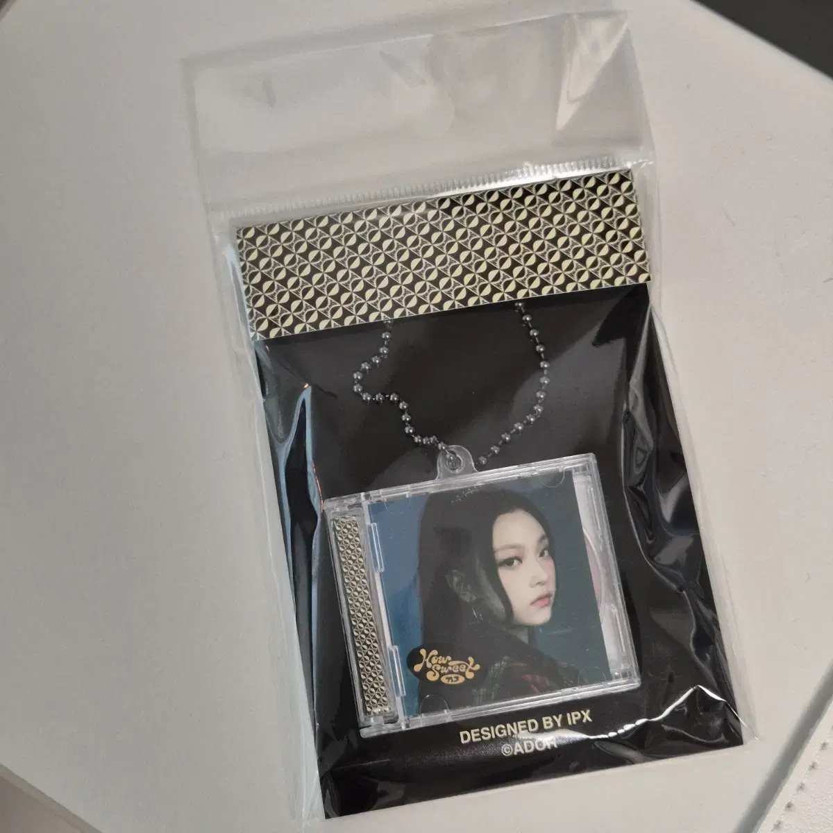 미개봉) 뉴진스 해린 양면 CD 키링 NJZ