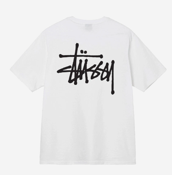 [XL] 베이직 스투시 티셔츠 화이트 BASIC STUSSY T
