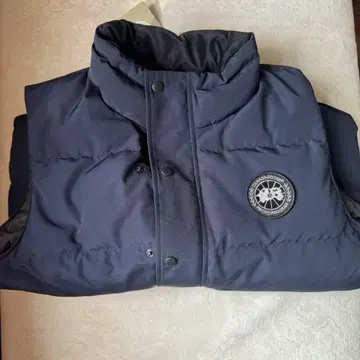 캐나다구스 다운 베스트 L 다크 블루