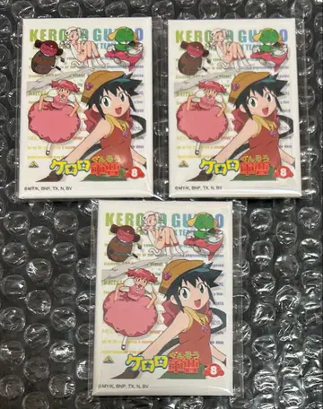 케로로 중사 케로로 팬클럽 스토어 DVD 자켓 캔 마그넷