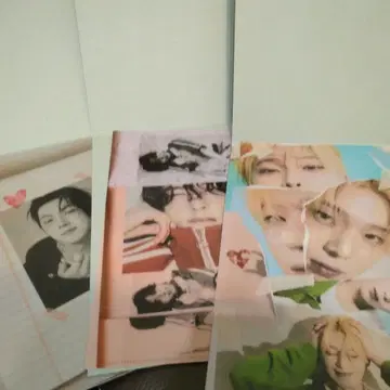 ENHYPEN 클리어 파일 5개 세트 A4 사이즈