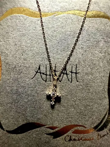 AHKAH k10 목걸이 크로스