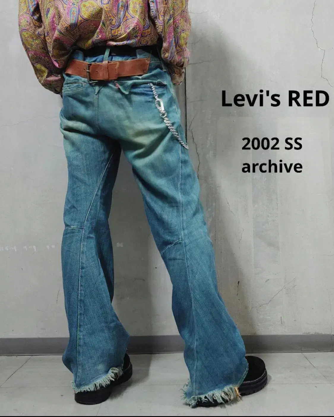 LEVIS RED 02/SS WARPED BOOTCUT 리바이스 레드