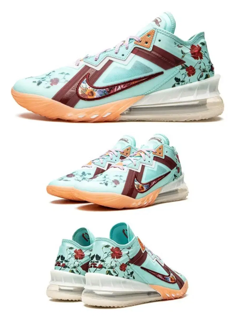 나이키 농구화 르브론 LeBron 18 Low 블루 CV7562-400