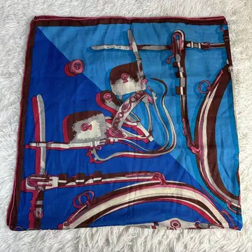 대형 타입 말구두 디자인 스카프 약 122cm