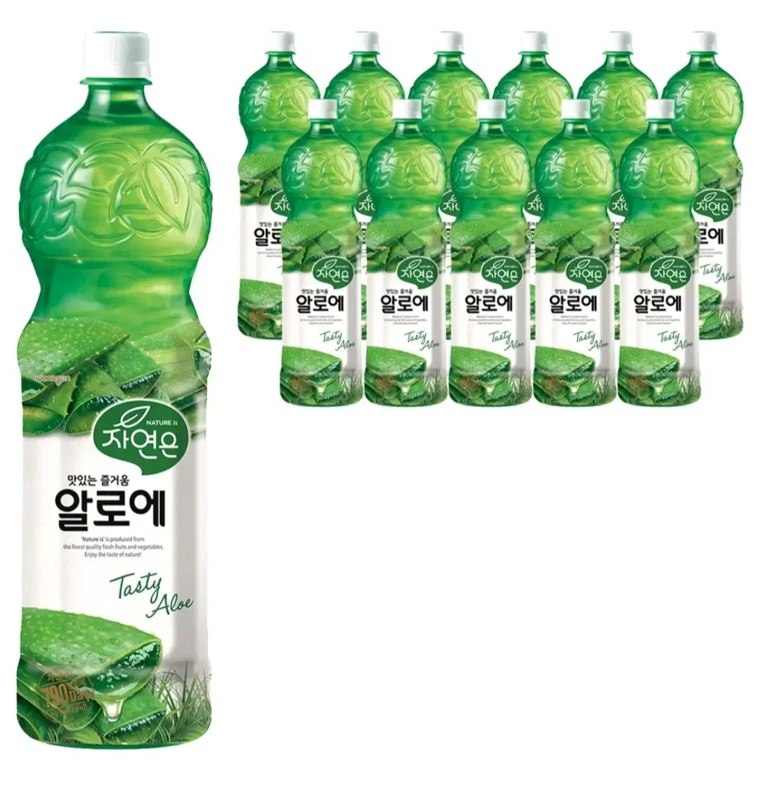 자연은 알로에 주스 1.5L 12개