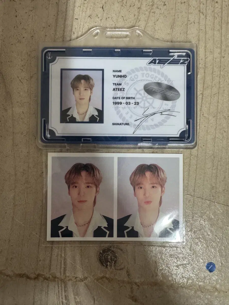 에이티즈 윤호 애니티즈 어드벤처 아이디 세트