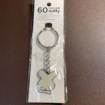 60주년 미피 미피 키링 화이트