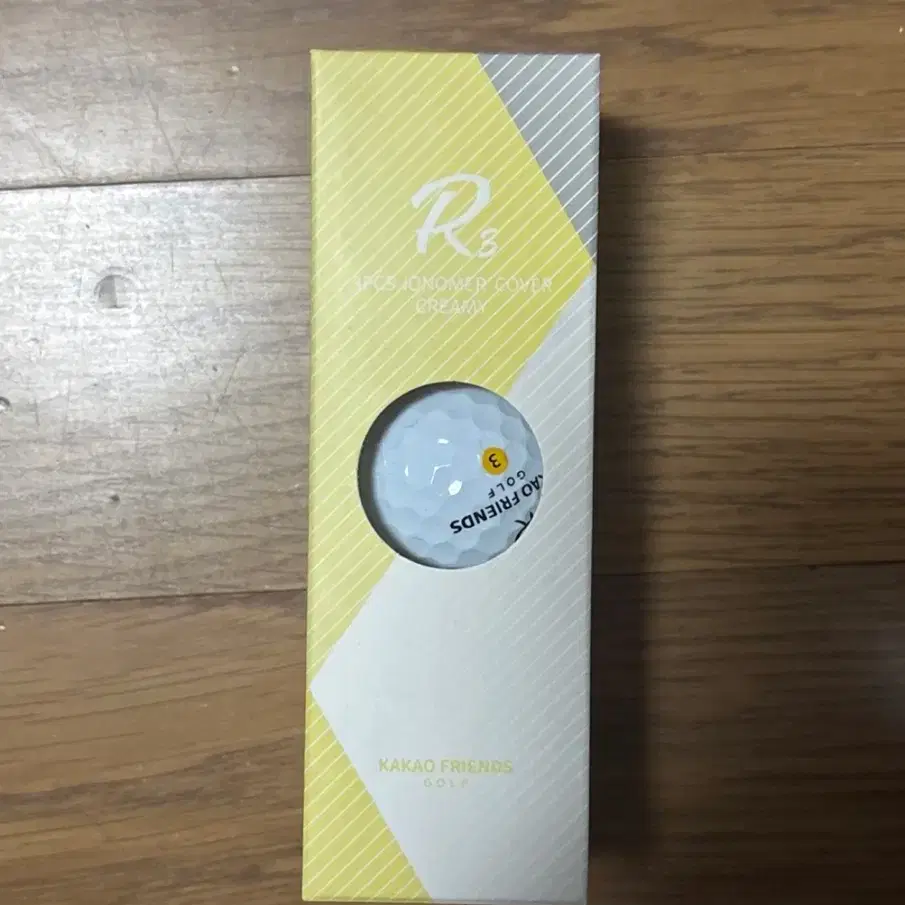 카카오프렌즈 골프공 3개입 미개봉