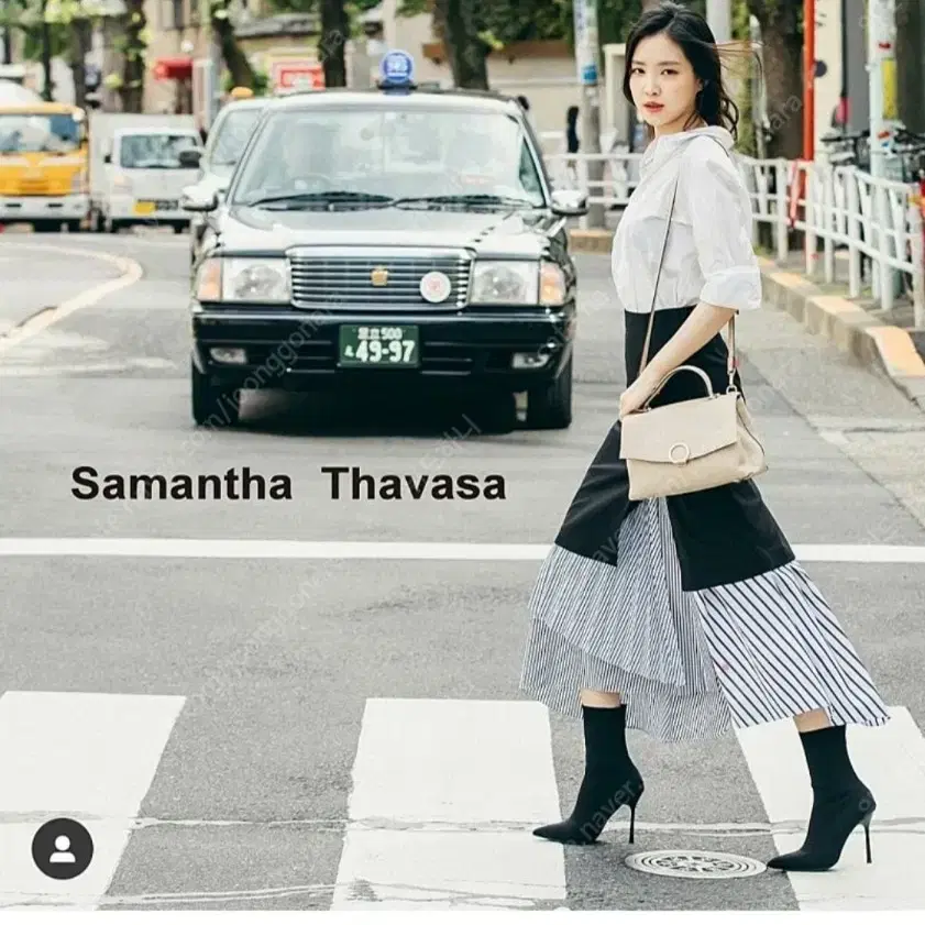 사만사타바사 로젤라 손나은 가방
