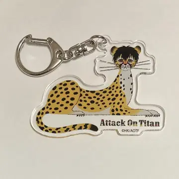 진격의 거인 아크릴 참 블랙 고양이 디자인 벨트르트
