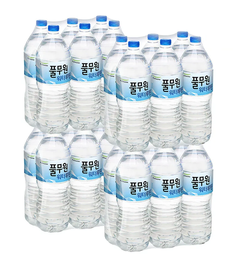 무료배송-풀무원 생수 2L 24병 먹는샘물