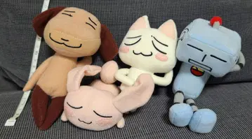 어디서나 함께 봉제 인형 4개 세트