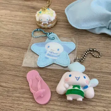 시나모롤 시나몬 굿즈 묶음 판매 디저트 목걸이