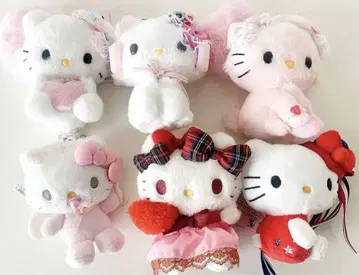 [세일] 헬로키티 챠미키티 봉제 인형 마스코트