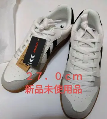 미사용 새상품 험멜 스니커즈 화이트 27cm
