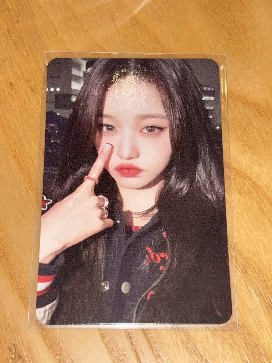 아이브 원영 아이엠 키치 스스퀘 특전 포카