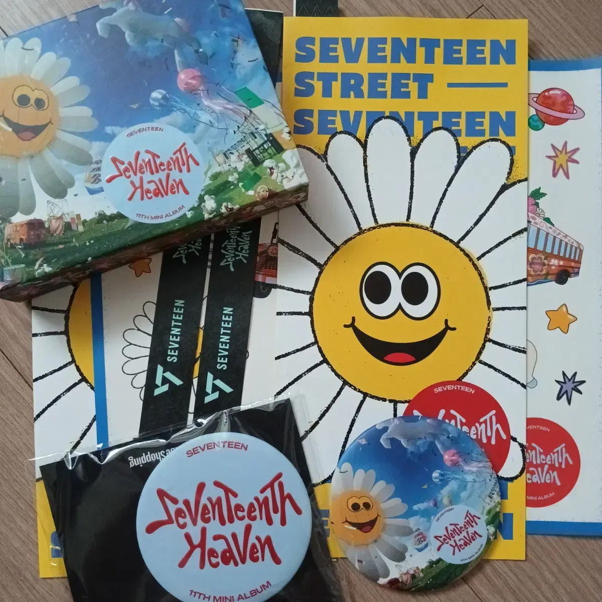 세븐틴 세븐틴스트리트 거울 입장굿즈
