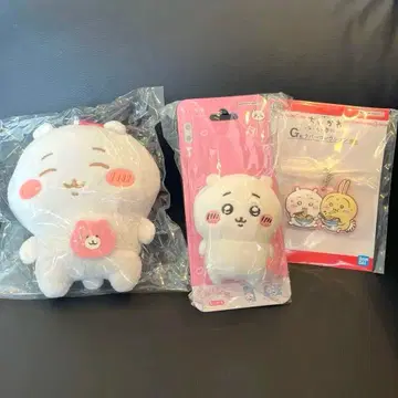 치이카와(먼작귀) 가마구치 파우치 플레이 참 러버 키링 러버 컬렉션