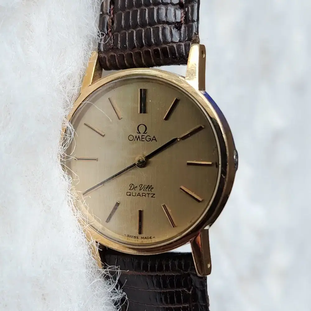 50 ) 오메가 쿼츠 여성 코인워치