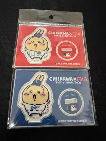 치이카와 (먼작귀) MLB 아크릴 스탠드 아크릴 스탠드 다저스 컵스 토끼