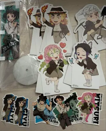 귀멸의 칼날 선샤인시티 태양의 도시 전설 스탠드 팝 스티커