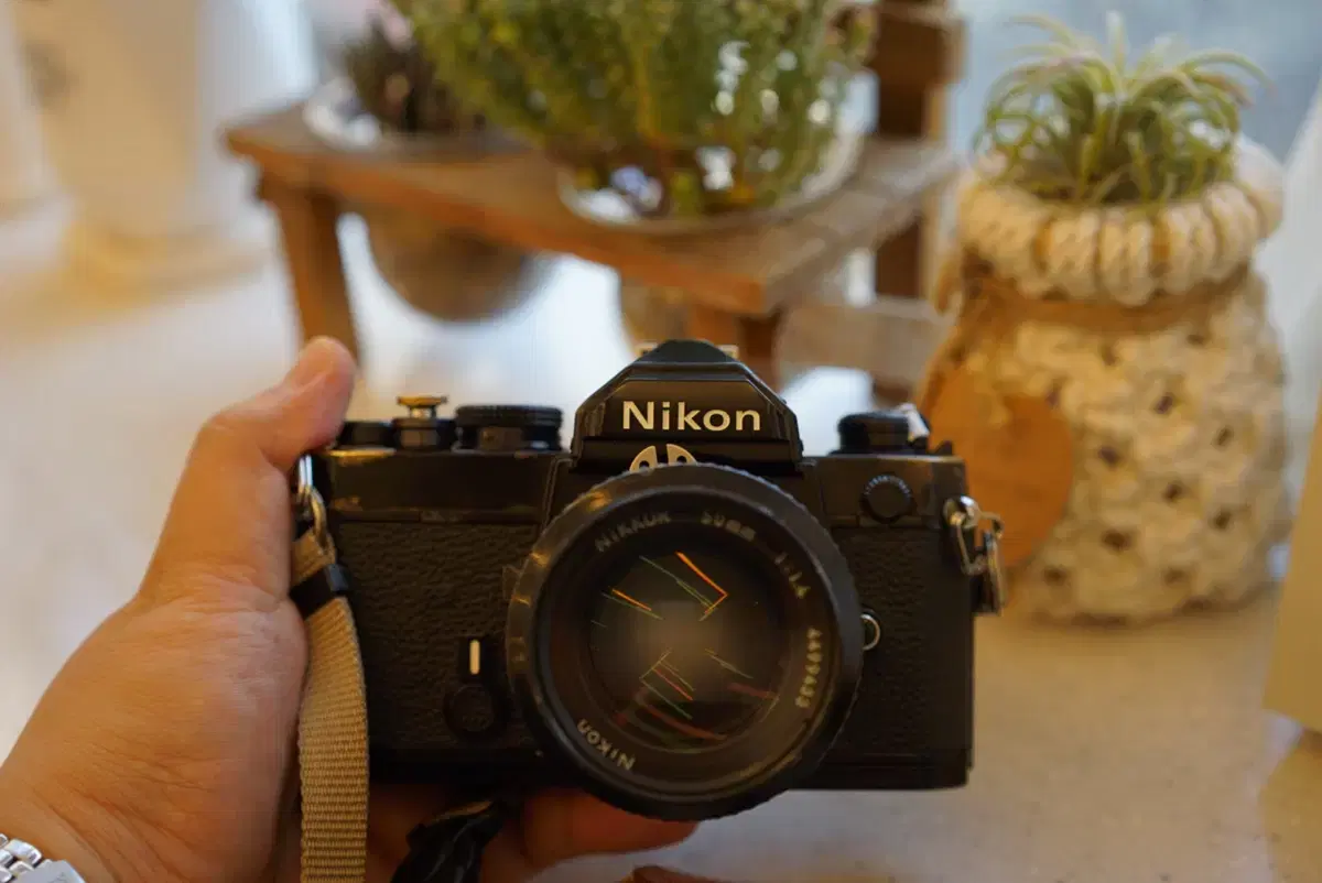 니콘 FM 블랙바디, NIKKOR 50mm f1.4렌즈
