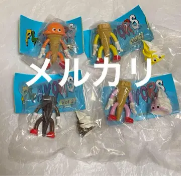 FLAVORS 플레이버즈 가챠가챠 소프트아이스크림 아이스 식품 샘플