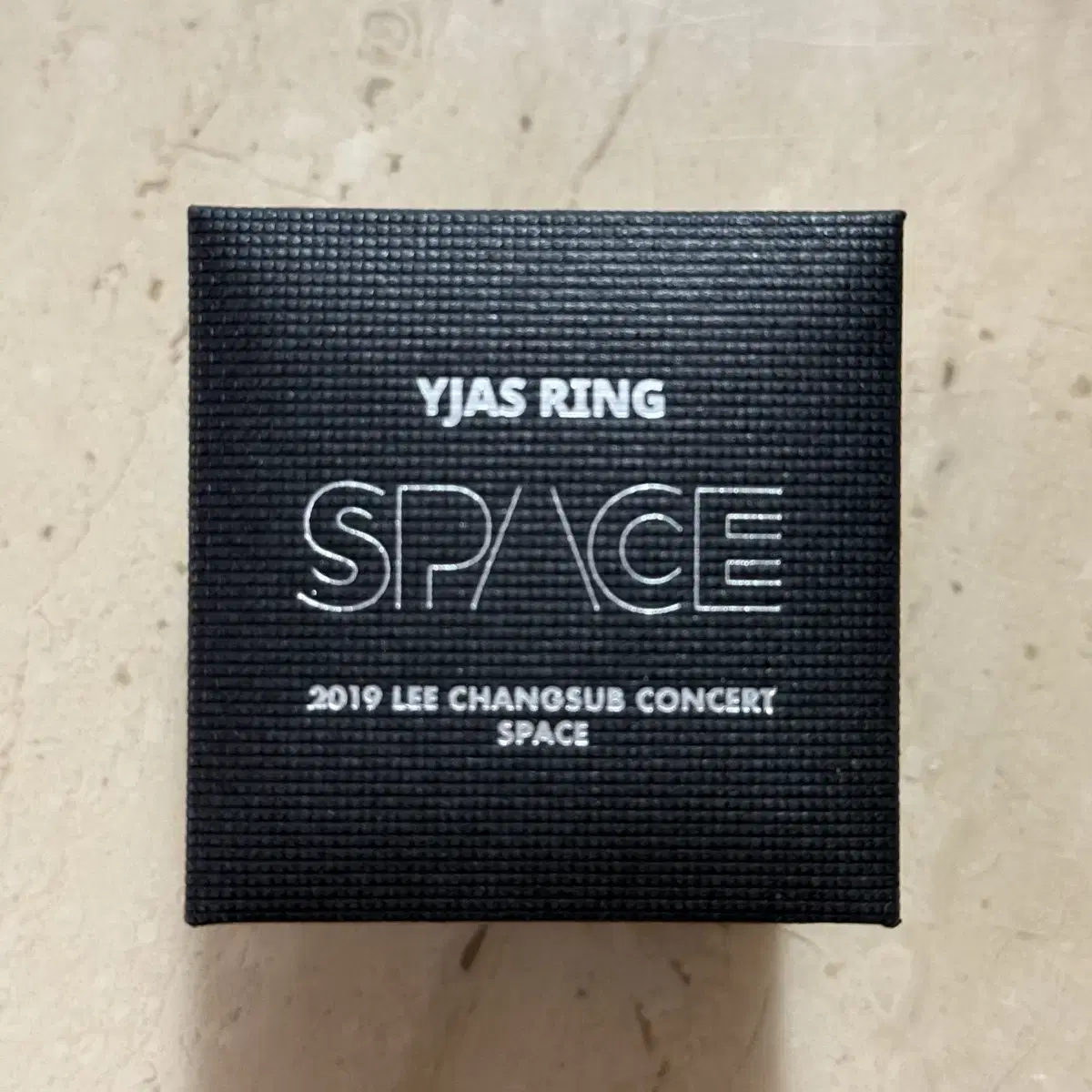 Lee Changsub Yeji Vahn's Ring btob changsub Solo Concert Goods