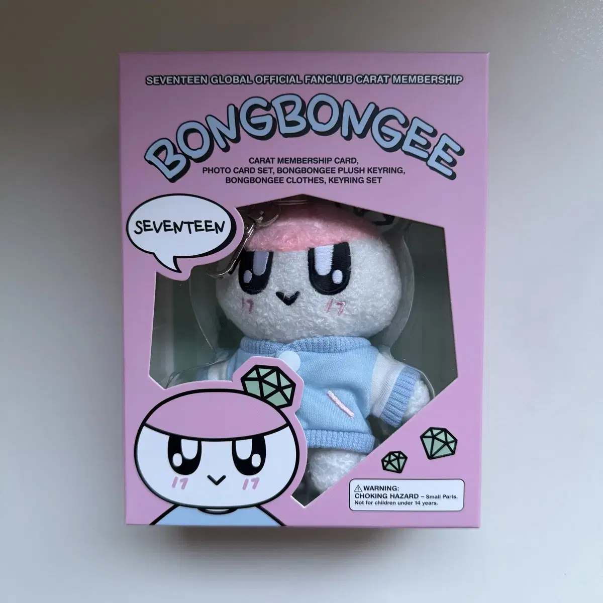 세븐틴 멤버십키트 풀셋 봉봉이 포카