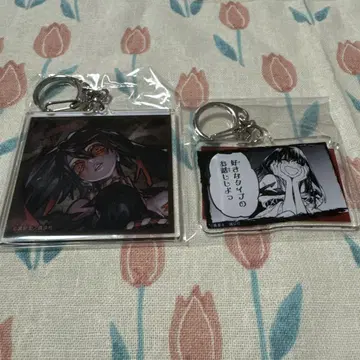 가치액터 아모 제비뽑기당 TSUTAYA 아크릴 키링 가치 복권