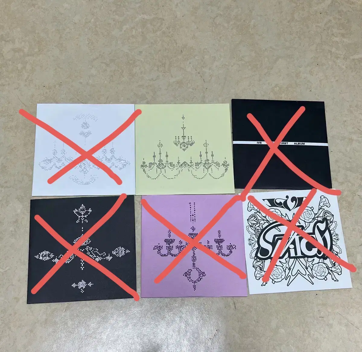 아이브 cd 새상품