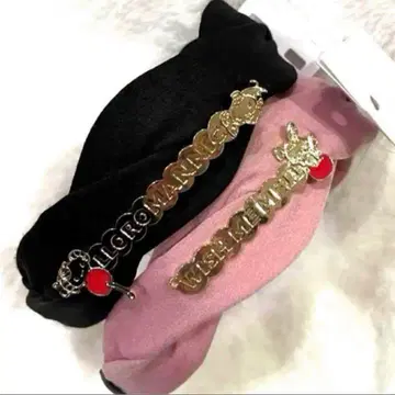 위시미멜 루로로맨틱 머리띠 2개 세트 아베이 산리오