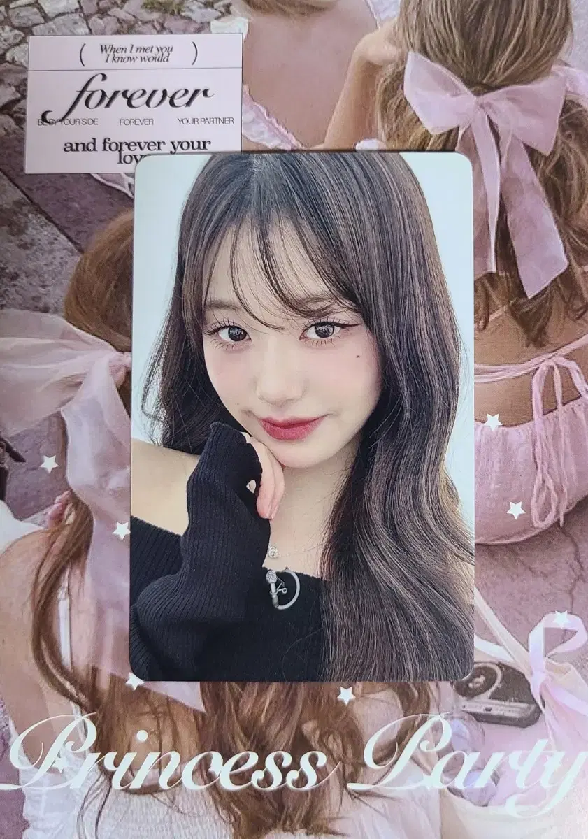 아이브 스위치 타워레코드 2차 원영 특전 포카 분철