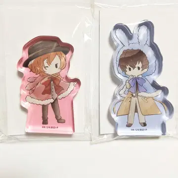 문호 레트로 아크릴 피규어 다자이 중야 문호 스트레이독스