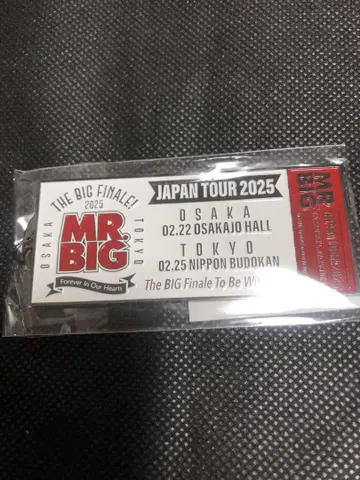 MR. BIG 메탈 키링 2025