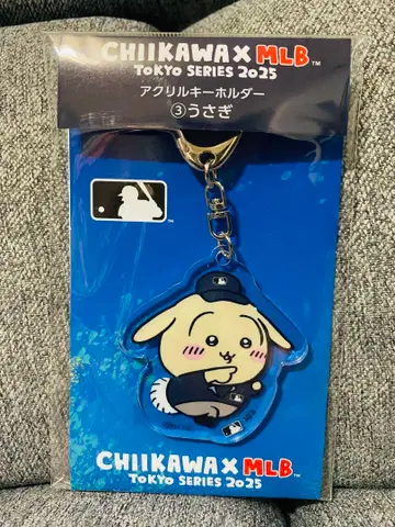 치이카와(먼작귀) 토끼 MLB TOKYO SELIES 아크릴 키링 새상품