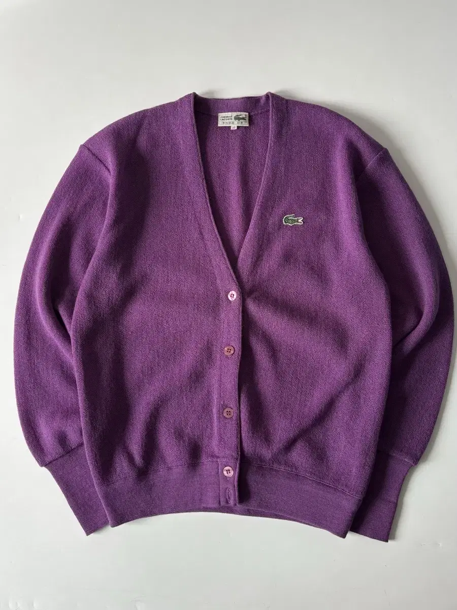 Lacoste 라코스테 브이넥 울 가디건