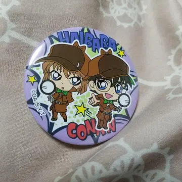 명탐정 코난 에도가와 코난 홍장미(하이바라 아이) 홈즈 캔뱃지 캡슐 탐정