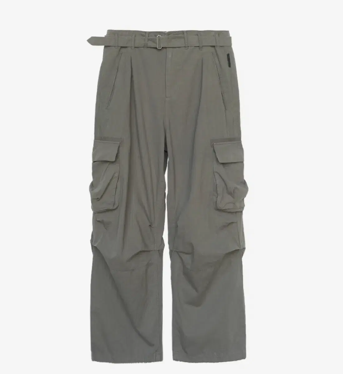 (4)폴리테루 벨티드 카고팬츠 올리브 그레이 4size