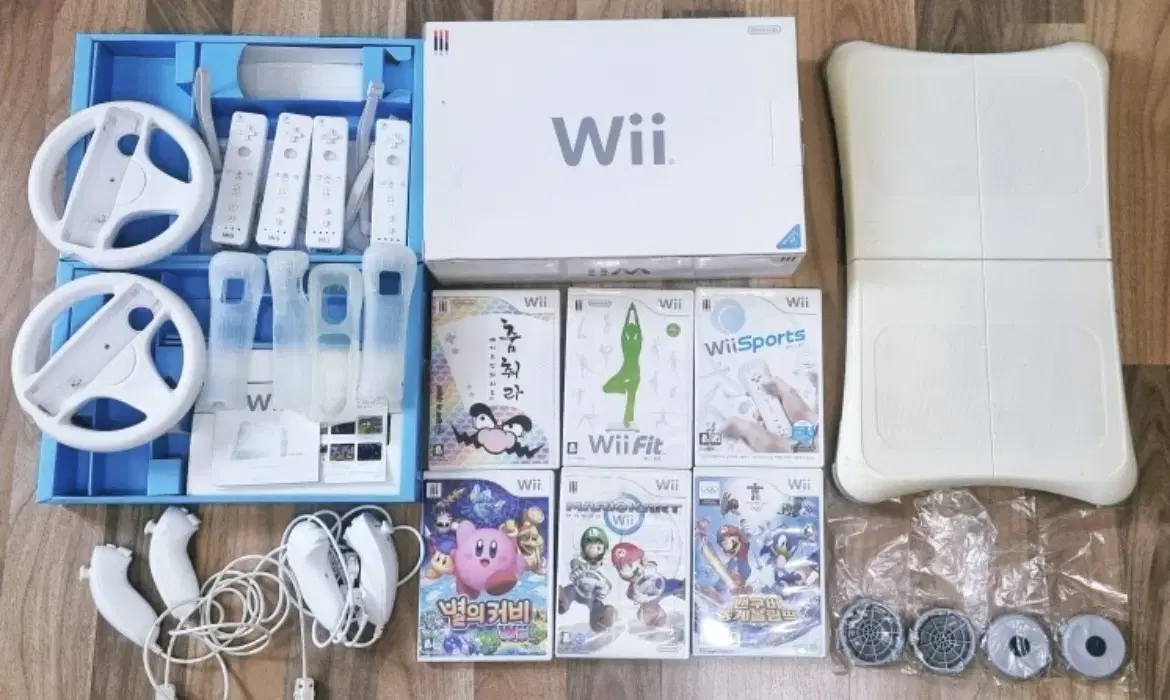 (박스있음) 닌텐도 위 풀박 풀세트 wii 닌텐도스위치