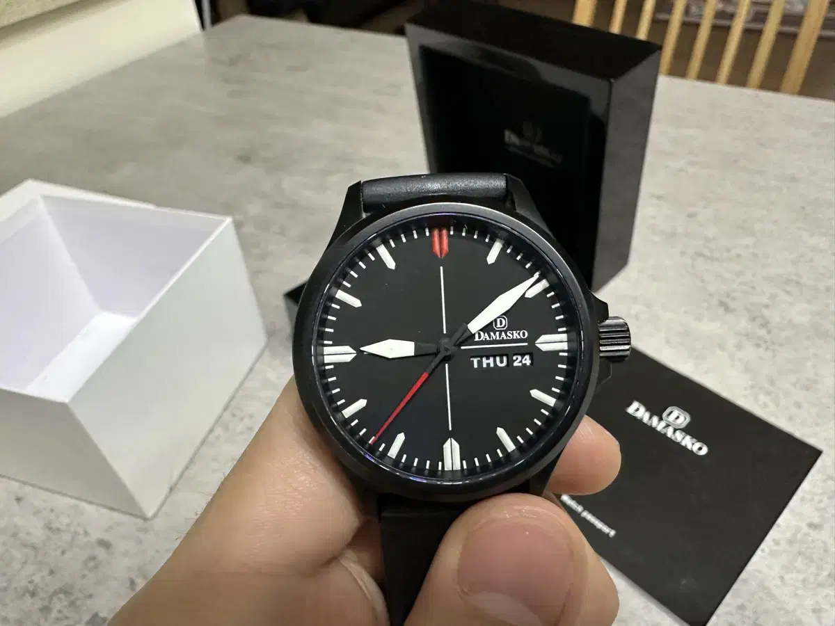 다마스코 Damasko DA34 블랙[단종 제품/최종 가격 인하]
