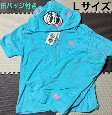 엔젤 블루 돈키 후드티 룸웨어 파자마 나카무라군 L